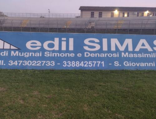 L’Edilsimas resta vicino a Forzasangio e ai colori bianco azzurri !