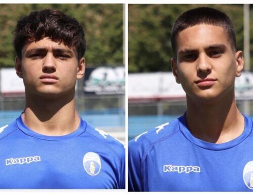 Leonardo Caprio ed Edoardo Borgogni oggi impegnati con la rappresentativa Under 18 di Serie D