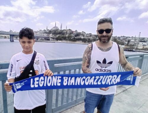 PORTA L’AZZURRO CON TE – I nostri colori sbarcano a Istanbul grazie a Giulio e Oliver